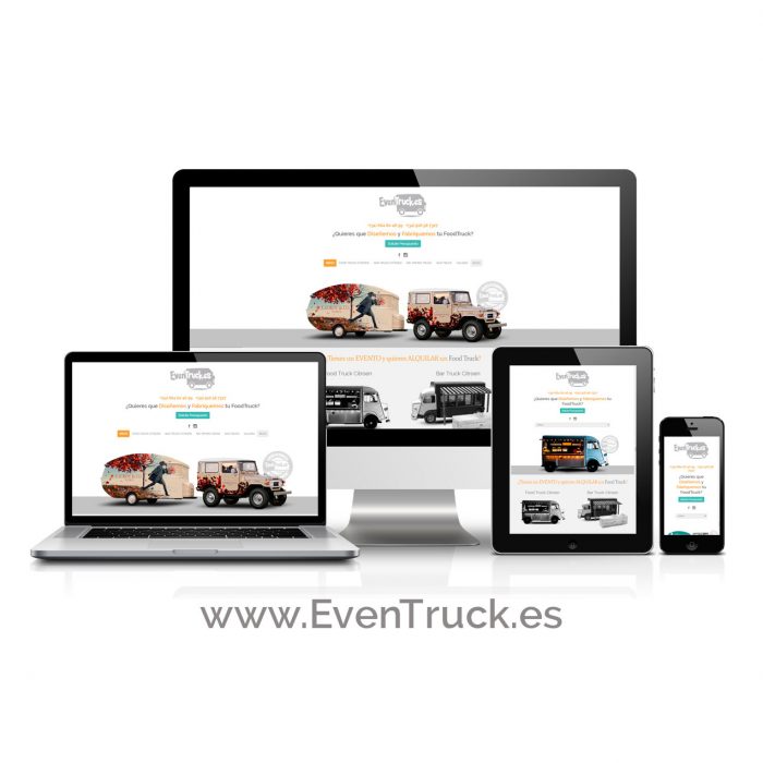 Diseño de Página Web EvenTruck.es
