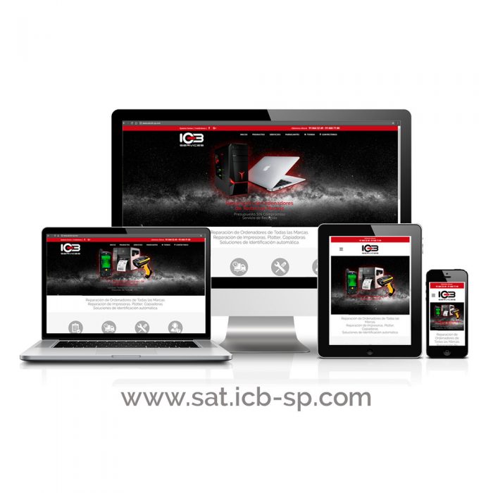 Diseño de Tiendas Online Sat.ICB-sp.com