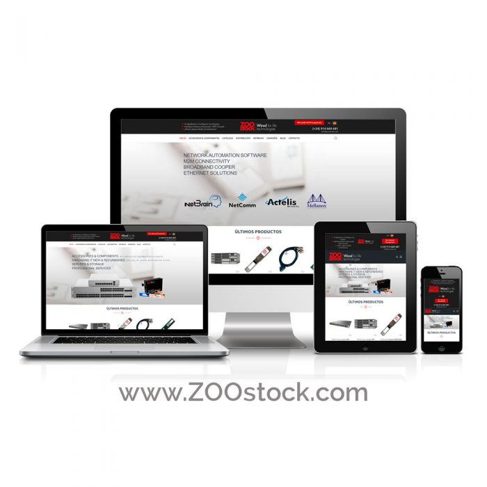 Diseño de Tiendas Online ZOOstock.com