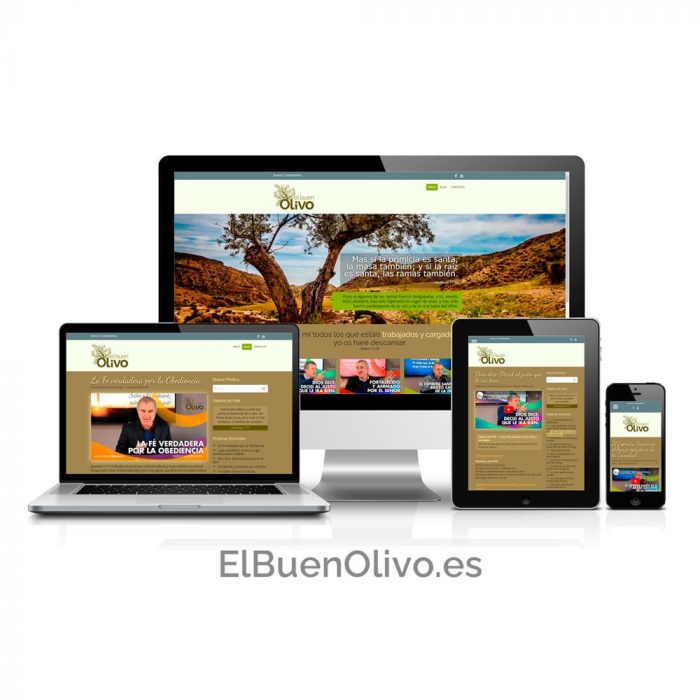 Diseño de Páginas Web para Iglesias - ElBuenOlivo.es