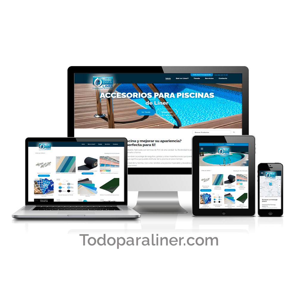 Diseño Tienda Online TodoparaLiner.com