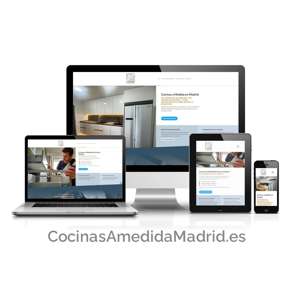 Páginas Web para Fabricantes de Cocinas